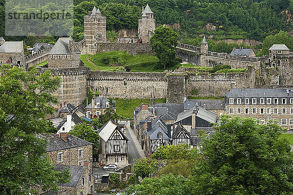 Chateau de Fougeres  Fougeres  Bretagne  Frankreich