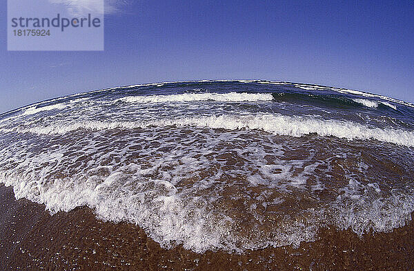 Küstenlinie am Brackley Beach  Prince Edward Island  Kanada