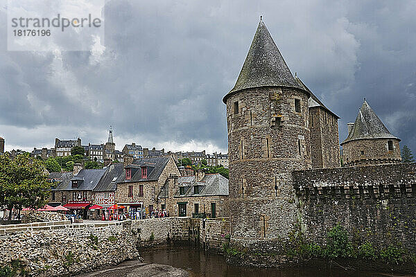 Chateau de Fougeres  Fougeres  Bretagne  Frankreich