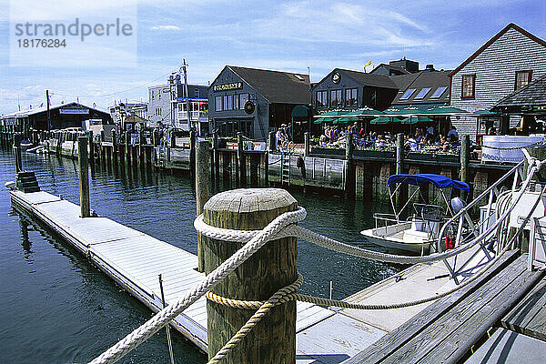 Bowen's Wharf  Newport  Rhode Island  USA