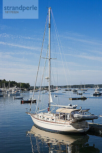 Boothbay Harbor  Maine  USA