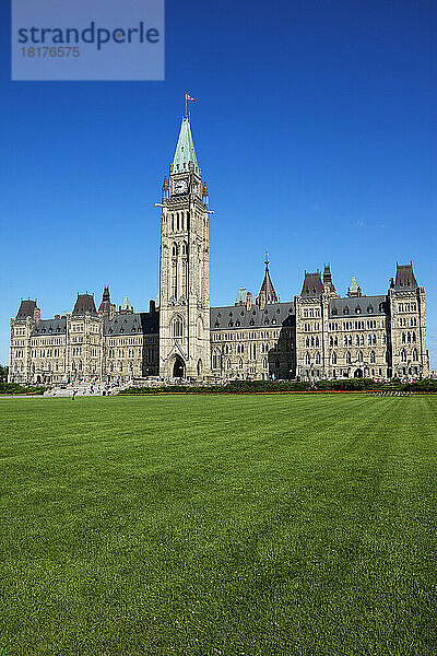 Friedensturm  Parlamentsgebäude  Parliament Hill  Ottawa  Ontario  Kanada