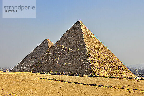 Pyramiden von Gizeh  Gizeh  Kairo  Ägypten  Afrika