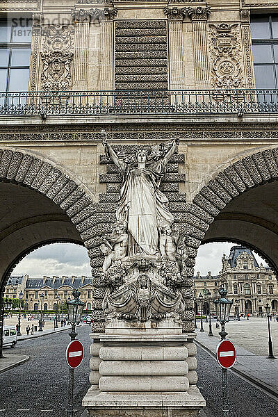 Louvre  1st Arrondissement  Paris  Ile-de-France  France