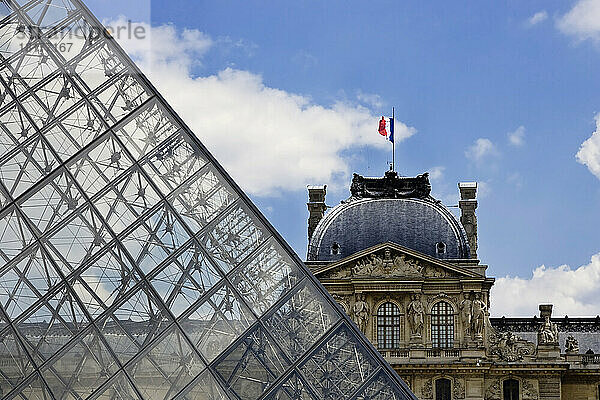 Der Louvre  Paris  Ile de France  Frankreich