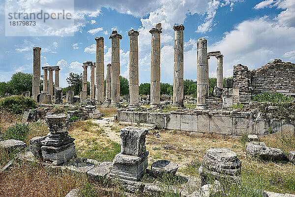 Tempel der Aphrodite in Aphrodisias Ancient City  Denizli  Tuerkei |The Temple of Aphrodite in Aphrodisias Ancient City  Denizli  Turkey|