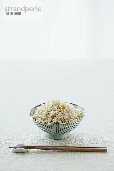 Japanischer brauner Reis