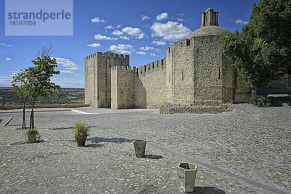 Burg Elvas  Nationales Monument  Elvas  Alentejo  Portugal  Europa