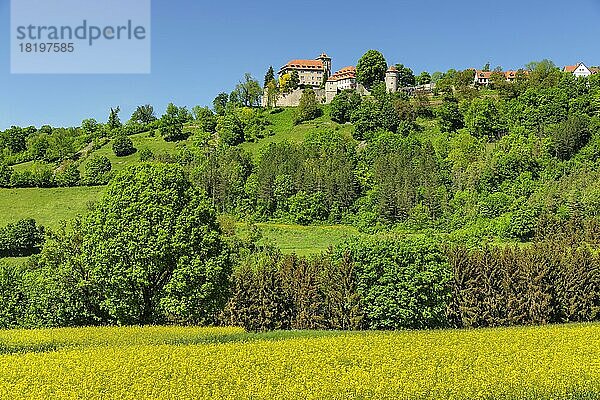 Schloss Stetten  Künzelsau  Hohenlohe  Baden-Württemberg  Deutschland  Künzelsau  Baden-Württemberg  Deutschland  Europa