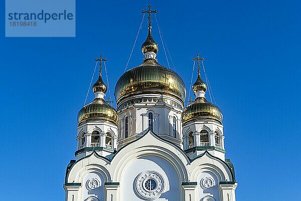 Spaso-Preobraschenski-Kathedrale  Chabarowsk  Region Chabarowsk  Russland  Europa