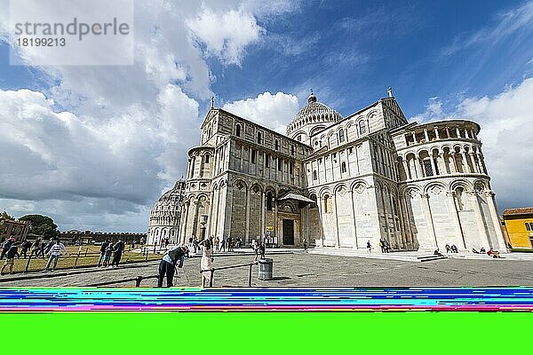 Dom  Piazza del Duomo  Unesco-Weltkulturerbe Pisa  Italien  Europa