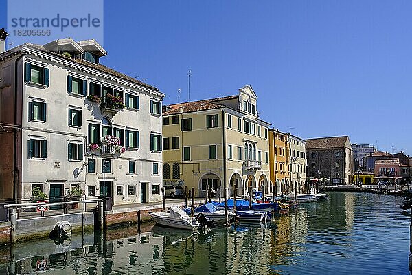 Canale Vena  Chioggia  Venetien  Italien  Europa