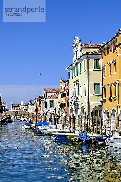 Canale Vena  Chioggia  Venetien  Italien  Europa