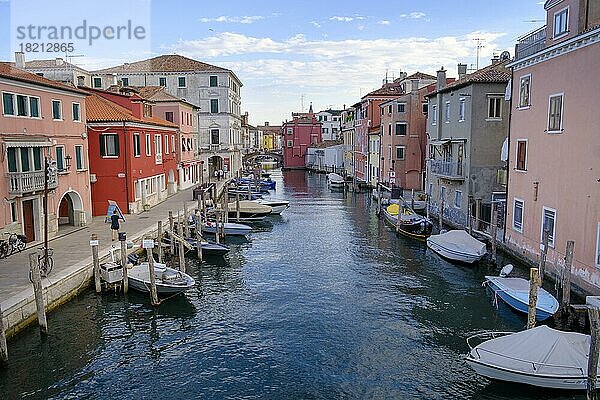 Canale Vigo  Chioggia  Venetien  Italien  Europa