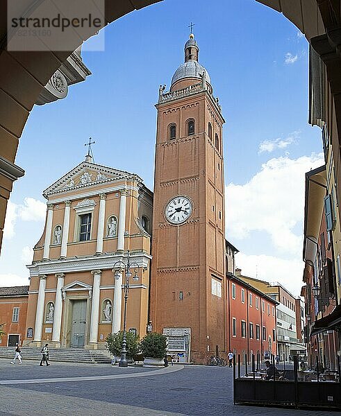 Chiesa Collegiata di San Giovanni Battista  San Giovanni in Persiceto  Emilia Romagna  Italien  Europa