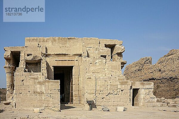 Geburtstempel Mamisi der Göttin Hathor  Hathor-Tempel  Dendera  Qina  Ägypten  Afrika