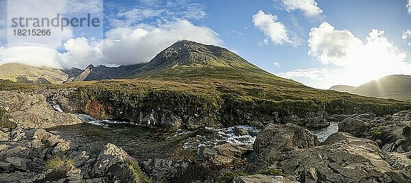 Fairy Pools  Isle of Skye  Innere Hebriden  Schottland  Großbritannien  Europa