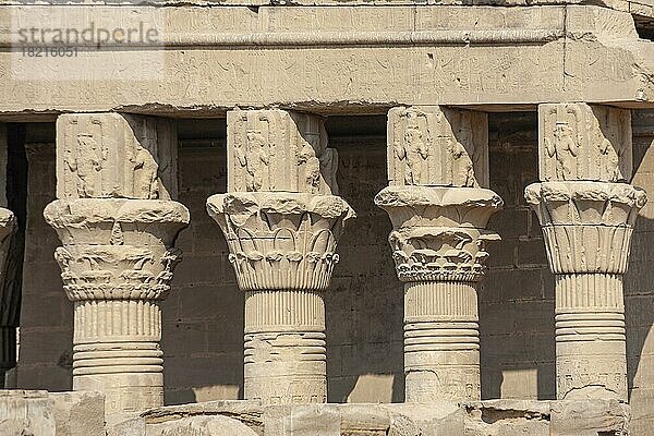 Hathor-Tempel  Dendera  Qina  Ägypten  Afrika