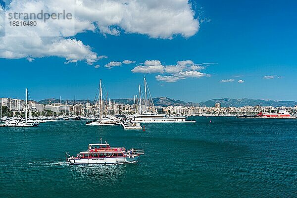 Yachthafen von Palma De Mallorca  Spanien  Europa