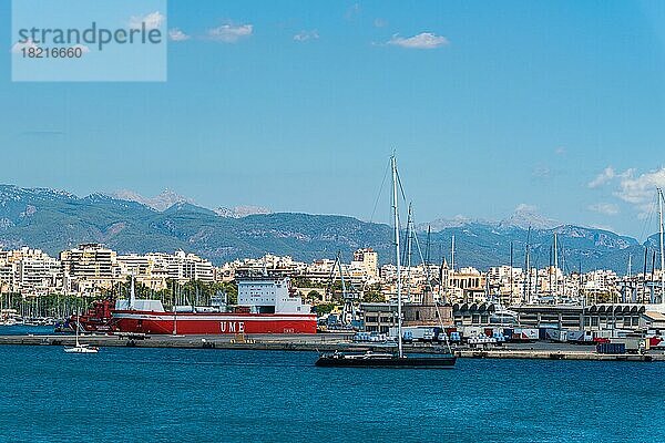 Yachthafen von Palma De Mallorca  Spanien  Europa