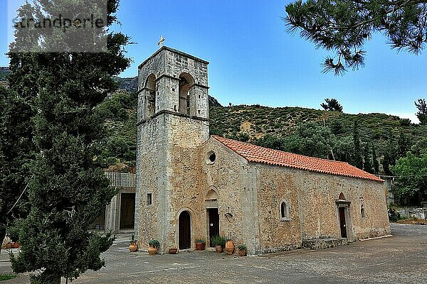 Kloster Monastery of Ayios Antonios  Klosterkirche  Kreta  Griechenland  Europa