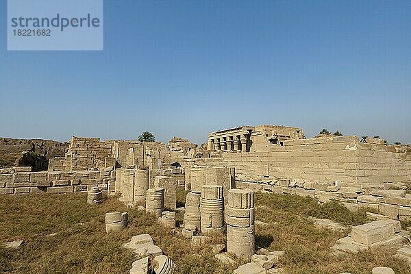 Tempelanlage Dendera  Hathortempel