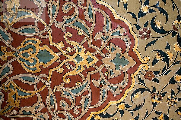 Beispiel für ein florales Muster in der osmanisch-islamischen Kunst