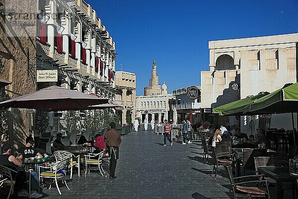 Altstadt von Doha  Qatar  Katar  Asien