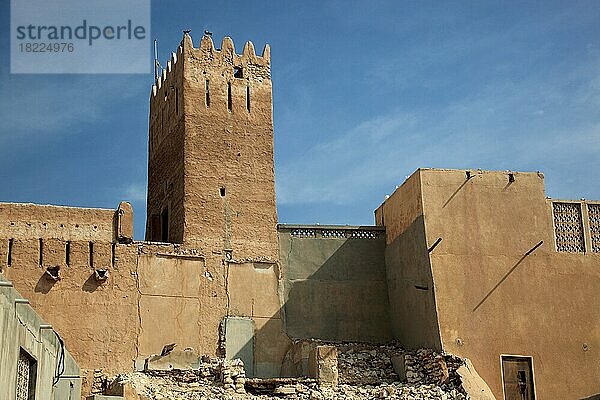 Ein ehemaliges Fort aus dem 19. Jahrhundert  Katar  Qatar  Asien