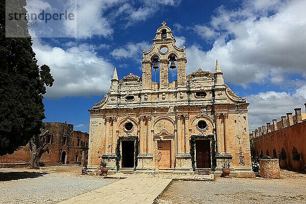 Kloster Arkadi  Nationalheiligtum  Klosterkirche  Kreta  Griechenland  Europa