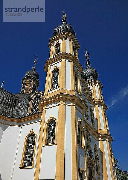Käppele  Wallfahrtskirche Mariä Heimsuchung auf dem Nikolausberg  Würzburg  Unterfranken  Bayern  Deutschland  Europa