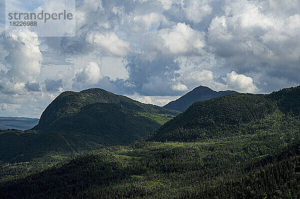 Kanada  Labrador  Neufundland  Berglandschaft im Gros Morne National Park