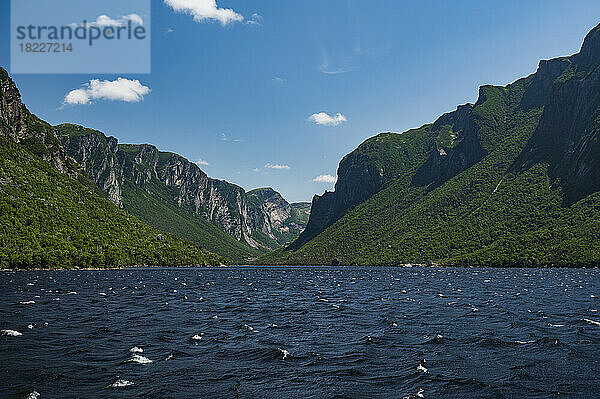 Kanada  Labrador  Neufundland  Western Brook Pond  Western Brook Pond im Gros Morne Nationalpark