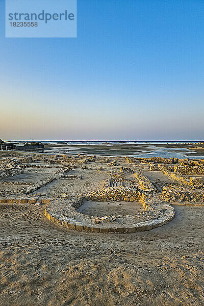 Bahrain  Hauptstadtgouvernement  antike Überreste der Festung QalAt Al-Bahrain