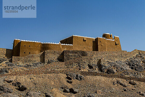 Saudi-Arabien  Provinz Hail  Ha?il  Außenansicht des historischen AArif Fort