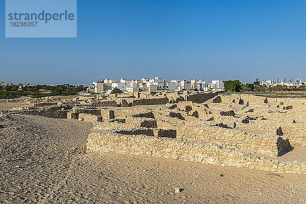 Bahrain  Hauptstadtgouvernement  antike Überreste der Festung QalAt Al-Bahrain