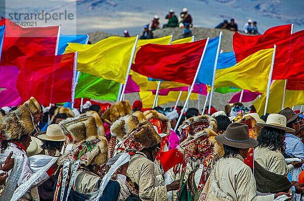 Traditionelles Fest der Stämme in Gerze Westtibet