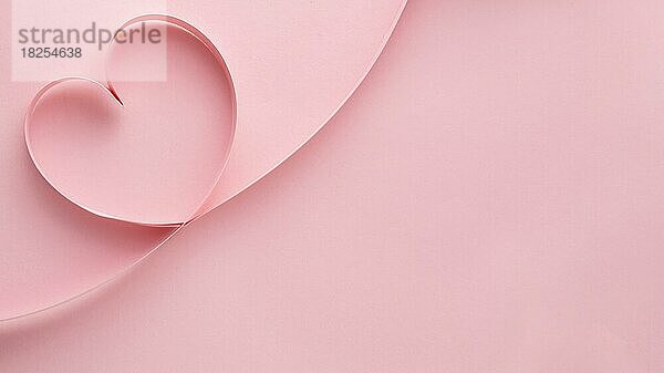 Draufsicht Valentinstag-Konzept mit Kopierraum. Auflösung und hohe Qualität schönes Foto