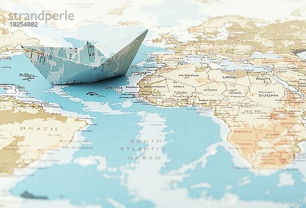 Reisekonzept mit Weltkarte. Auflösung und hohe Qualität schönes Foto