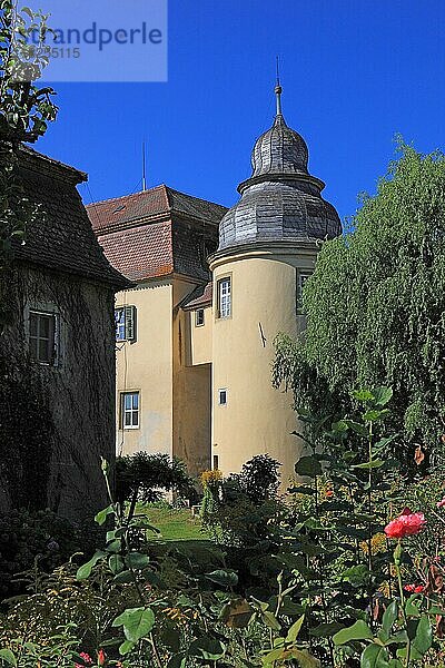 Schloss Fröhstockheim  Gemeinde Rödelsee  Landkreis Kitzingen  Unterfranken  Bayern  Deutschland  Europa