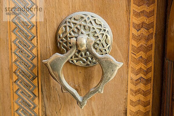 Alter handgefertigter Ottomane Türgriff aus Metall