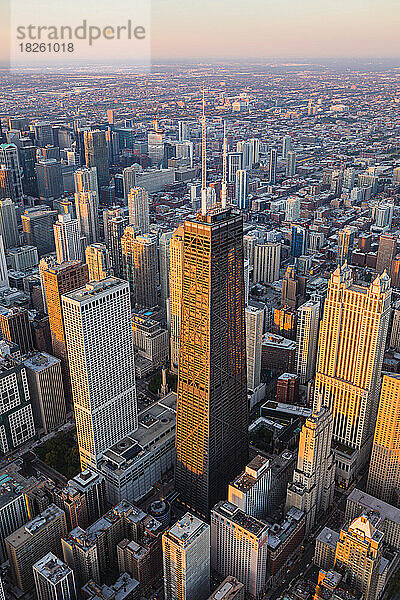 Das John Hancock Center – Luftaufnahmen Chicago