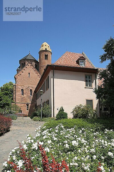 Romanische St. Paulus Kirche  Dominikanerkloster  Worms  Rheinhessen  Rheinland-Pfalz  Deutschland  Europa