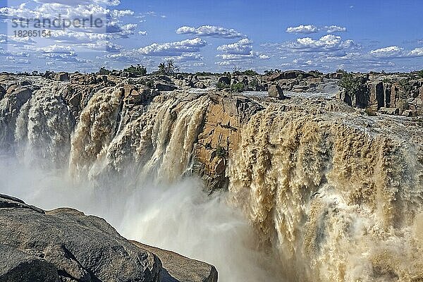 Wasserfall am Orange River im Augrabies Falls National Park in der nördlichen Kapprovinz  Südafrika