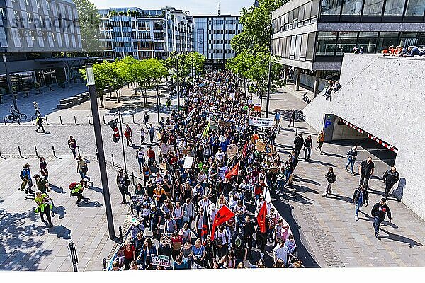Demonstration Fridays for future am 24. Mai 2019 in Köln  Nordrhein-Westfalen  Deutschland  Europa