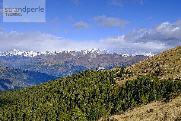 Almenweg  Klammeben  Hirzer bei Saltaus  Passeier Tal  Südtirol  Italien  Europa