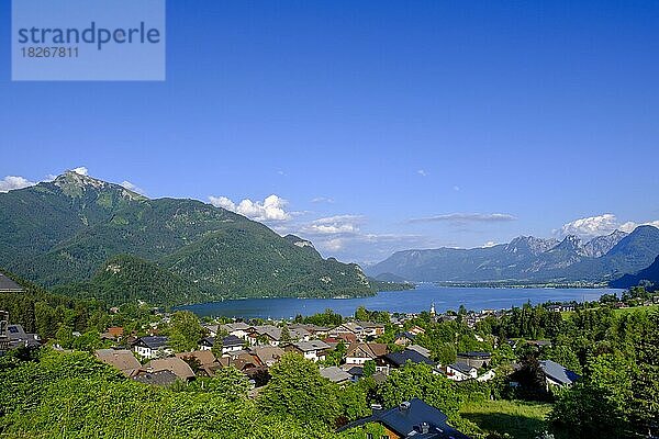 St. Gilgen am Wolfgangsee  Salzkammergut  Salzburger Seen  Salzburger Land  Österreich  Europa