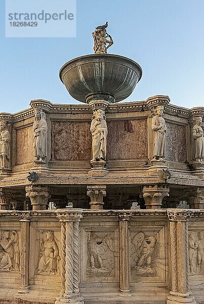 Fontana Maggiore  Perugia  Umbrien  Italien  Europa