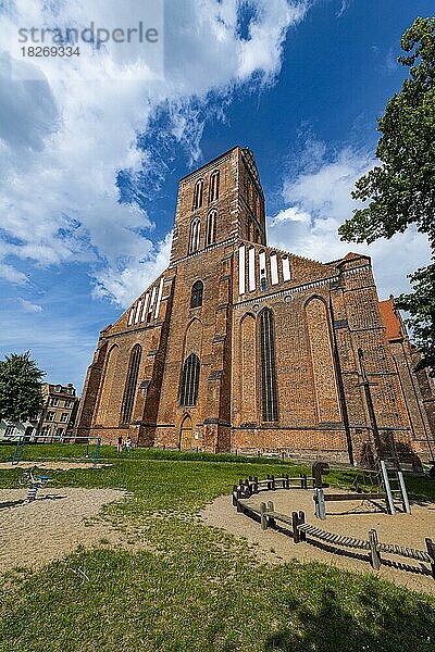Nikolaikirche  Unesco-Welterbe Hansestadt Wismar  Deutschland  Europa