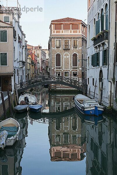 Rio de San Giovanni Laterano im Sestiere Castello  Venedig  Italien  Europa